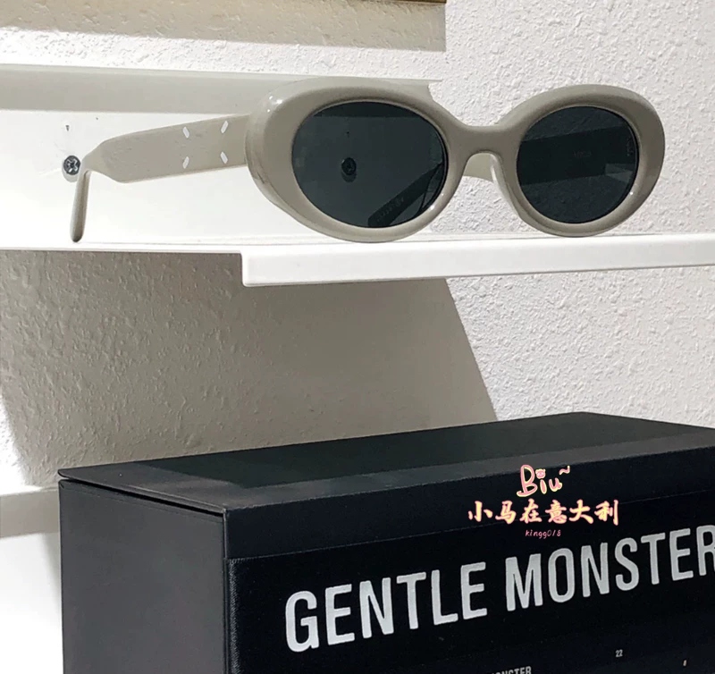 [Maison Margiela x GENTLE MONSTER GM совместный бренд овальные солнечные очки MM005]