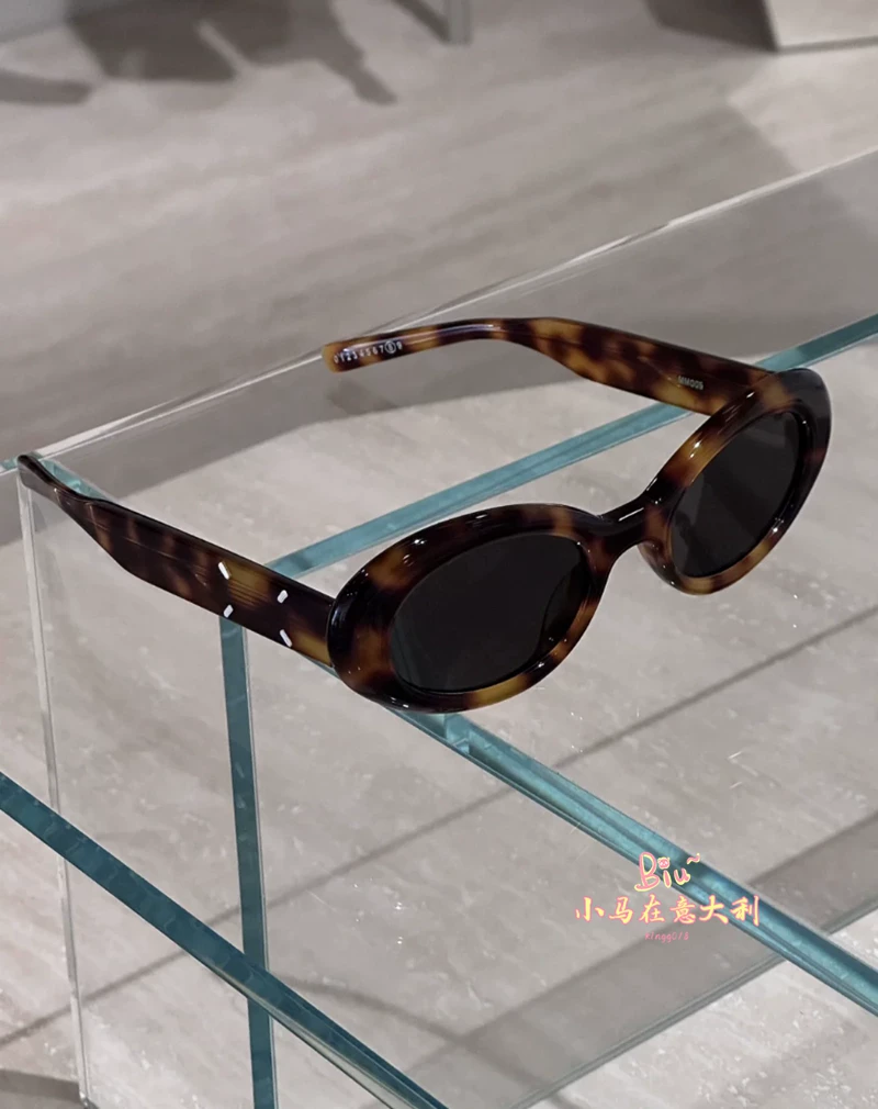 [Maison Margiela x GENTLE MONSTER GM совместный бренд овальные солнечные очки MM005]