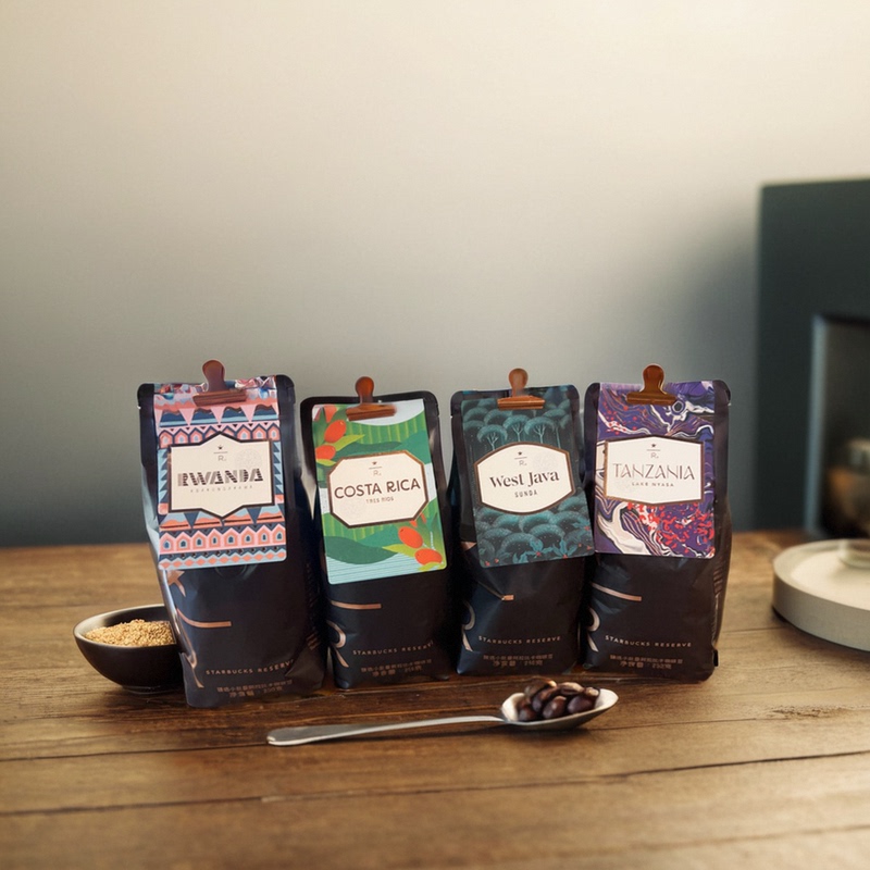 Starbucks Premium Coffee Beans Shanghai Workshop Sumatra Rwanda Colombia Arabica American Hand-Brewed Beans Starbucks Premium Coffee Beans Shanghai Workshop Sumatra Rwanda Colombia Arabica American Hand-Brewed Beans