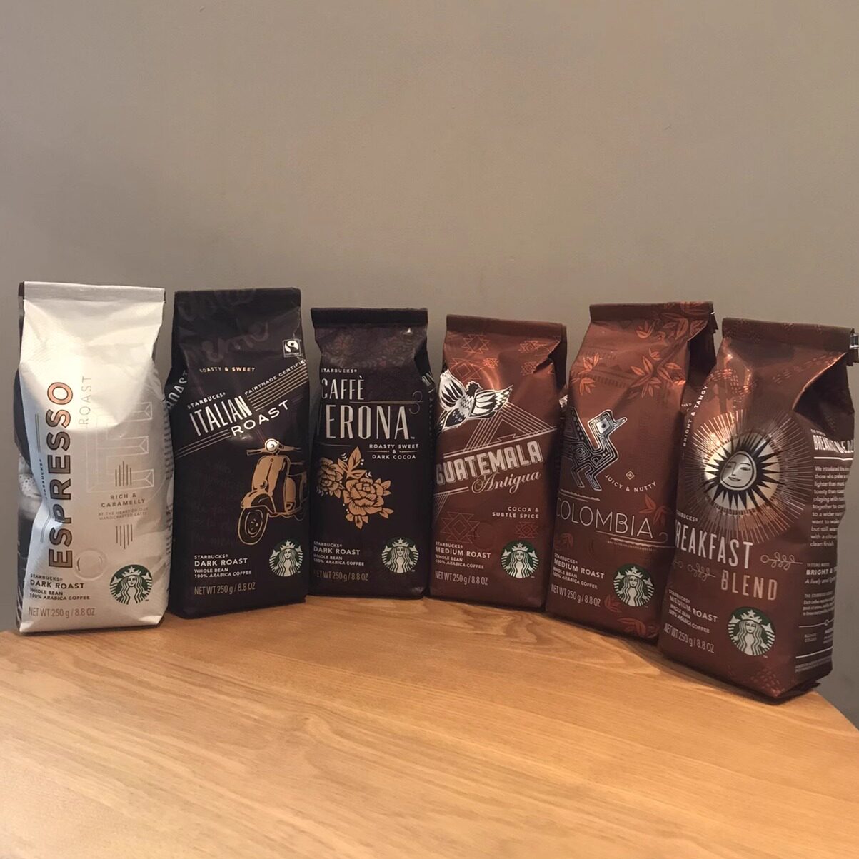 星巴克咖啡豆意式浓缩挂耳手冲美式家庭早餐纯黑哥伦比亚苏门答腊评价- 淘宝网