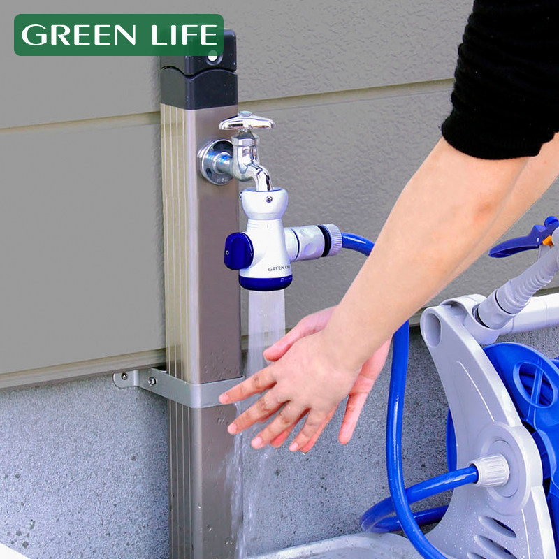 GREENLIFE 4-point household kitchen bathroom basin basin faucet suitable for faucet connector splitter