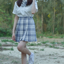 Summer gentle knife jk uniform skirt genuine school uniform set junior high school students male and female college style full class uniforms