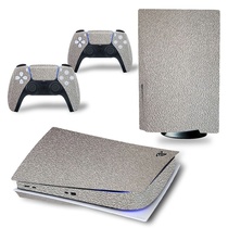 PS5 sticker host handle film all-pack solid color PS5 side sticker digital optical drive version arc edge anti-scratch sticker
