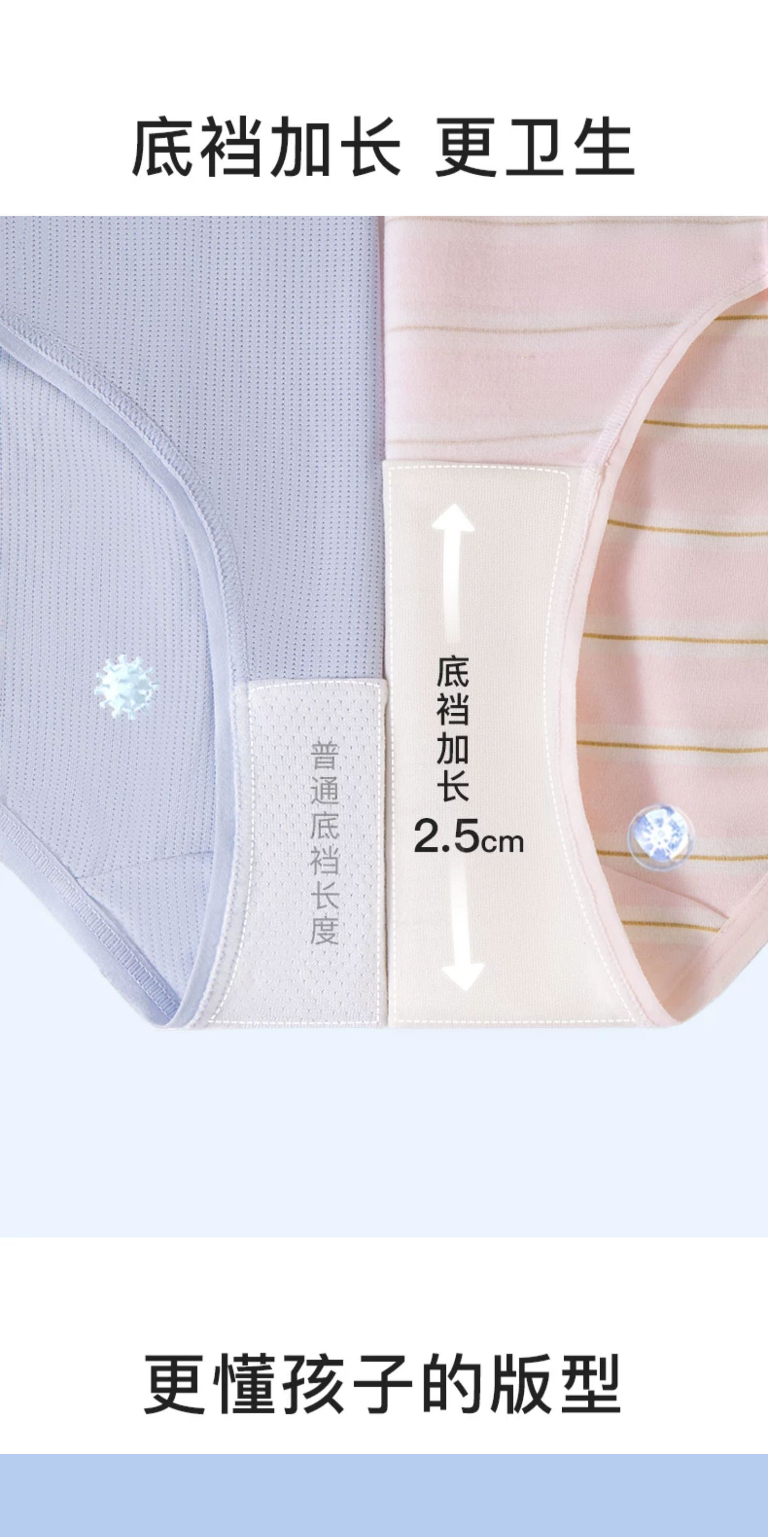 【likeuu专场】ubras旗下likeuu儿童成人纯棉/莫代尔内裤5条装dr — 34