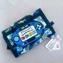 Australian Smiggle Wallet Children and Students Cartoon Blue Game Controller Lanyard Storage Coin Purse Storage Gift
