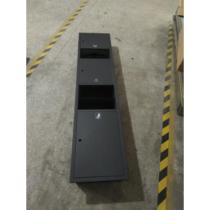 Rusty stainless steel three-in-one sassafras paper box hand dryer box concealed embedded paper box hand garbage dryer machine