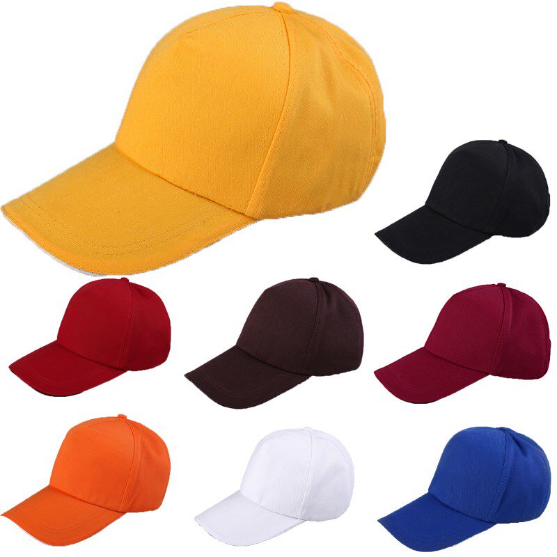 Customized machining logo shop named pure cotton breathable outdoor duck hat group advertising hat tourist hat