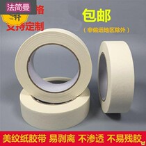 40mm Wide Student Art Paint Brush Decoration Skirting Car Residue Masking Protective Film