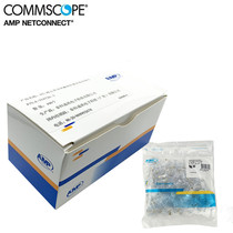 8-554720-3 RJ45 Non-shielding Ampu Super Five Class 406372-1amp Six Class Crystal Head