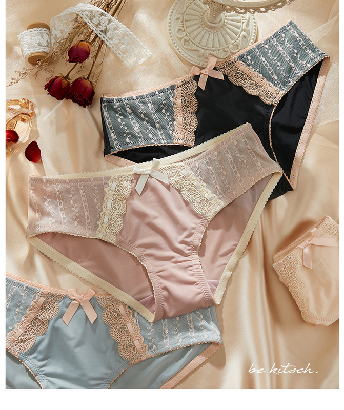 3 Pieces of Milk Silk Ice Silk Underwear for Women, New Summer Style, Sexy New Model 2025, Popular Silky Pure Cotton Crotch, Plus Size