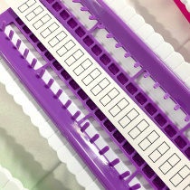 Cross-stitch wire organizer 50-bit wire winding wire organizer embroidery tool artifact winding board can tie mark color number pins