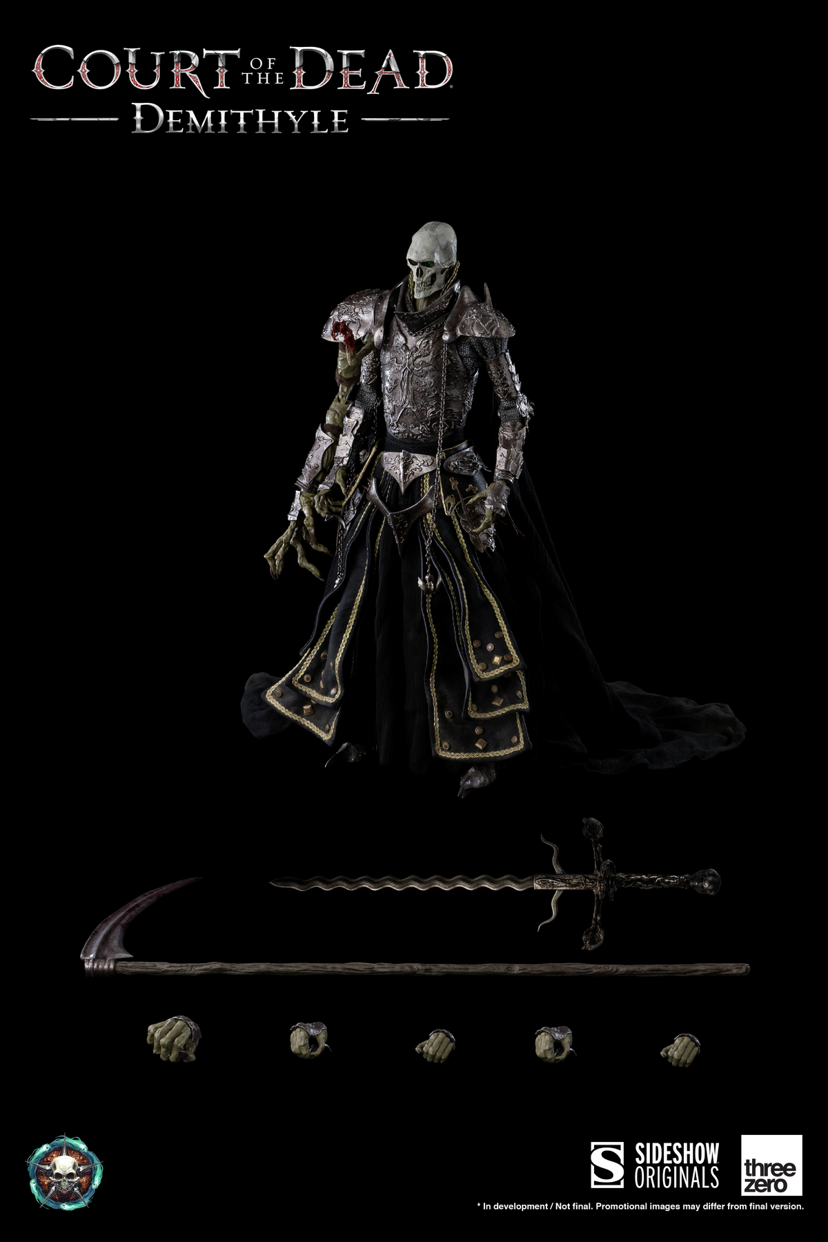 ThreeZero Court of the Dead Demithyle 1/6 Action Figure Model