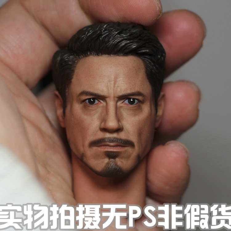 Shit drunk strong 1 6 Iron Man Tony big 43 reduced version of the head carving standard edition spot