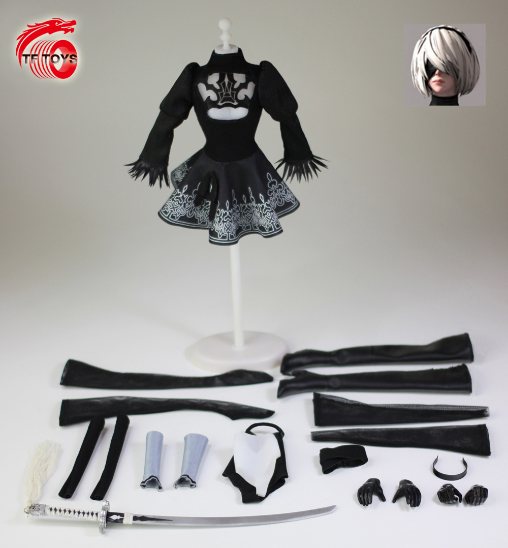 1//6 Arm Warmers Sleeves Stockings Set For 12/" PHICEN Hot Toys Female Figure USA