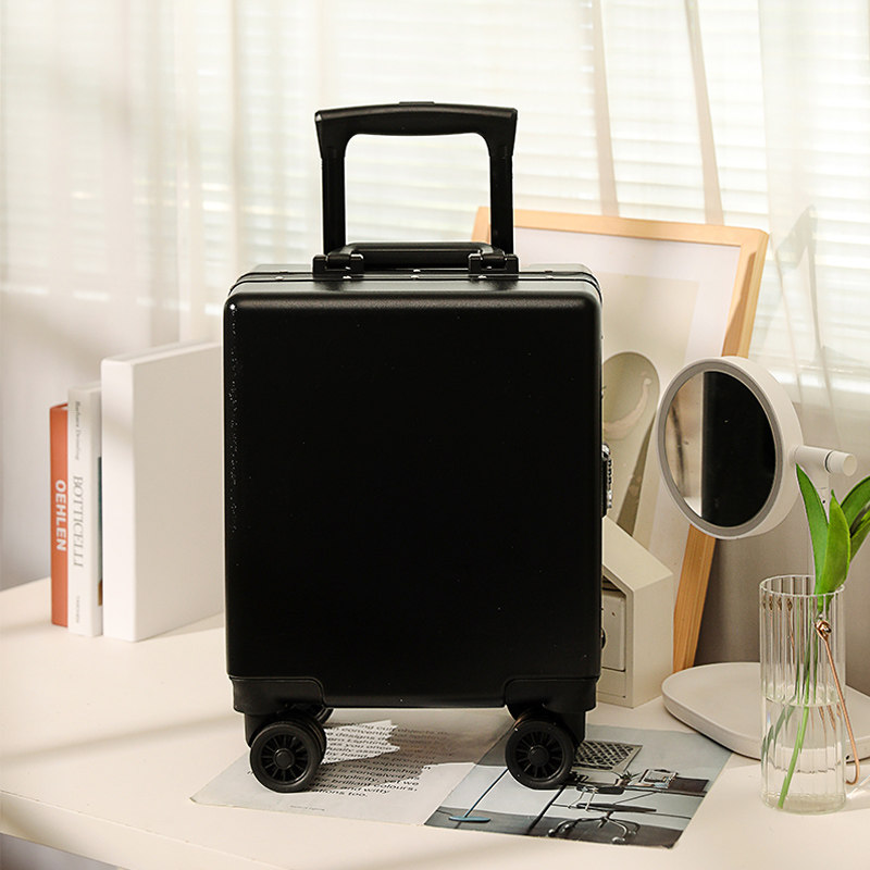 20*30*40 Spring and Autumn Airlines suitcase 14 inch high-speed rail western small boarding case China United Airlines aluminum frame trolley case