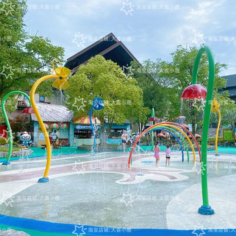 Water Park Large Water Spray Facilities Fiberglass Amusement Park Water Play Rain Entertainment Toys Children's Playground Slide Water Park Large Water Spray Facilities Fiberglass Amusement Park Water Play Rain Entertainment Toys Children's Playground Slide
