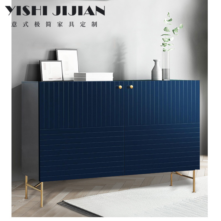 Italian storage porch cabinet modern minimalist living room Nordic light luxury dining room side cabinet dining cabinet wine cabinet shoe cabinet customization