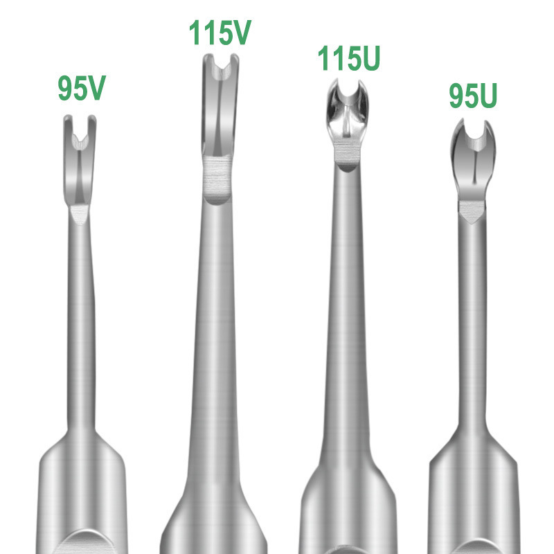 Stainless Steel V-Shaped U-Shaped Grooving Tool Leather Crafting Tool for Removing Dead Skin, Simple Grooving Tool, Edge Trimmer, Slotting Tool Stainless Steel V-Shaped U-Shaped Grooving Tool Leather Crafting Tool for Removing Dead Skin, Simple Grooving Tool, Edge Trimmer, Slotting Tool