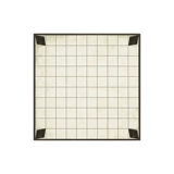 Чен джи ретро черно -белая шахматная доска ретро маленькие квадратные плитки в средневековом стиле кухня балкон балкон маленькие пола керамические плитки