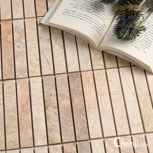 Дворец Желтый антикварный старый натуральный каменный мозаичный кухня для ванной комнаты фоновая стена плитка керамическая плитка длинная полоса плитка