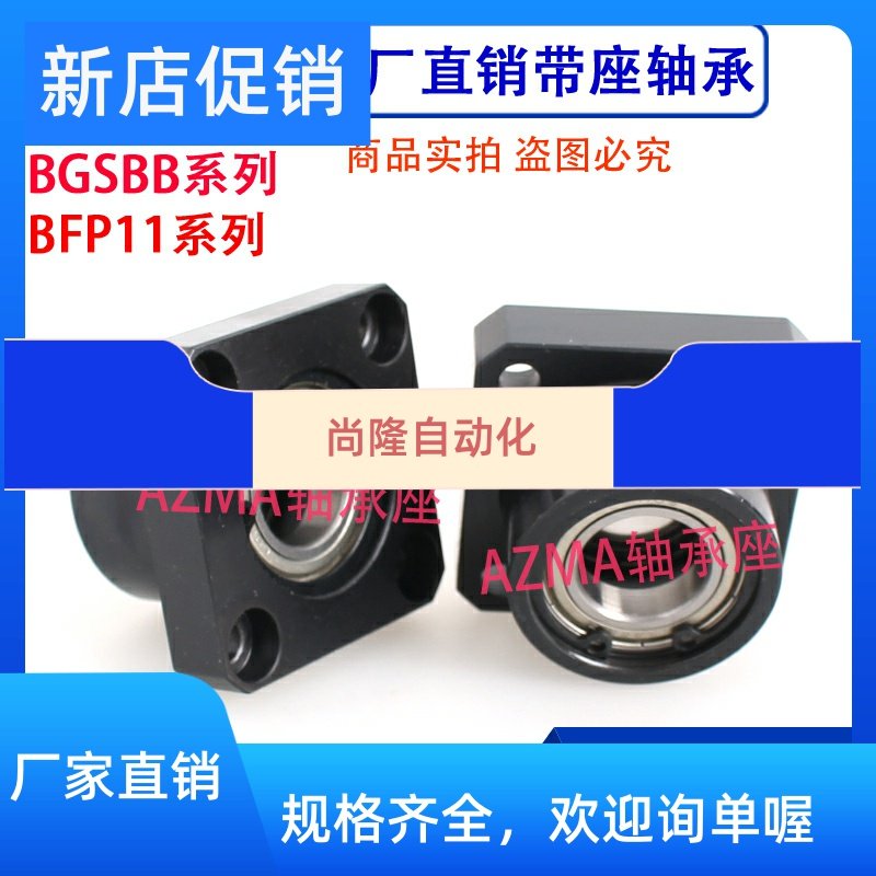 New biaxial bearing fixed seat components BGSBB BASB BFP11 BRDLCK EGSBB with clasp abutment