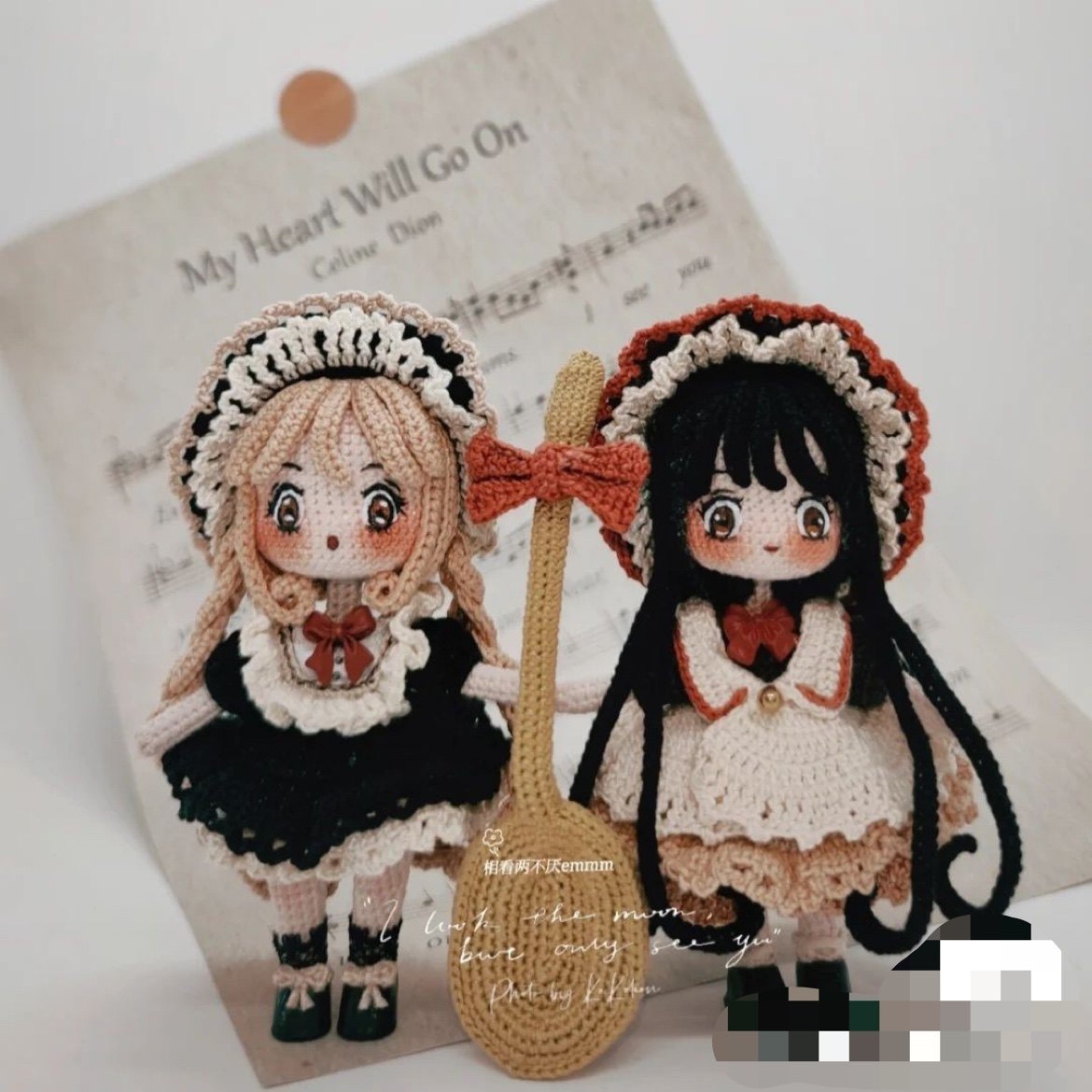 (Shop 102) cappuccino crochet graphic knitting tutorial micro crochet diy handmade wool doll girl