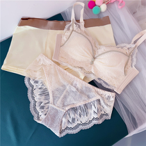 Its all limen no steel ring new lovers lingerie three suits lovers bra cute pure cotton lovers panties