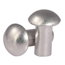 Suitable for semicircular head aluminium rivet M2M3M4M5M6M8 round head solid rivet round cap knockout hand slapped rivet GB