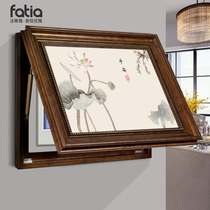 Cover plate logo high-end distribution box light extravagant wind net red vertical version electric meter box creative shelter Decorative Pendant Restaurant Vertical