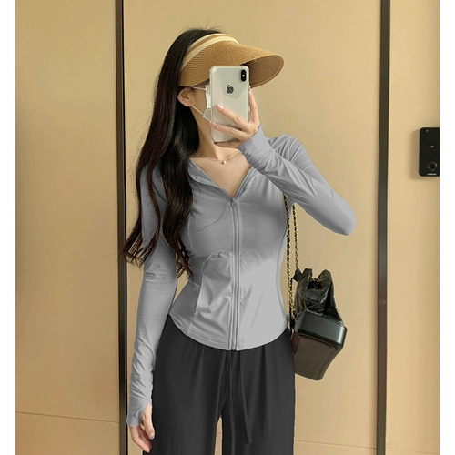 Шелковая летняя одежда для защиты от солнца, комплект, куртка, облегающий крой