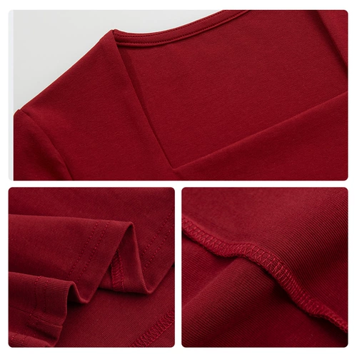 Jiuhong u fang ling ting plound t -hisk женский летний ветер летний шикарный короткий облако сладкий нишевый нишевый нише