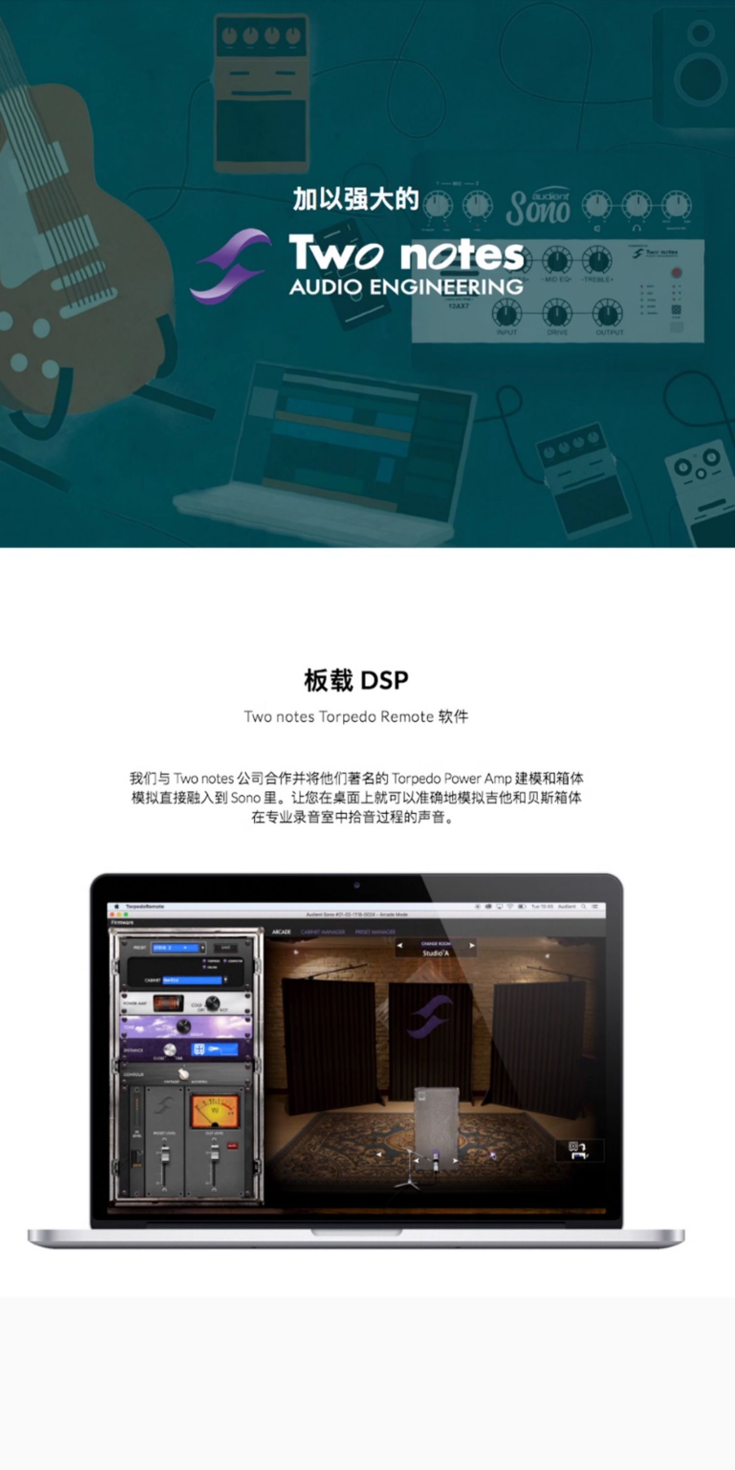 Audient/奥顿特 SONO插图2