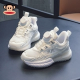 Белая обувь для мальчиков, тонкие туфли для раннего возраста, детская спортивная обувь, коллекция 2023, осенняя