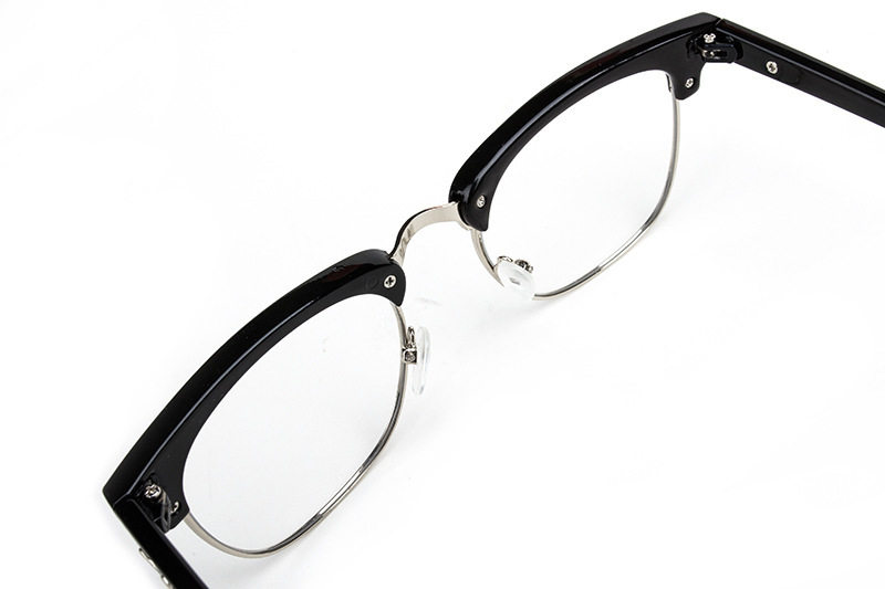 Половина очков мужские ретро-ретро-большие бокалы миопий 