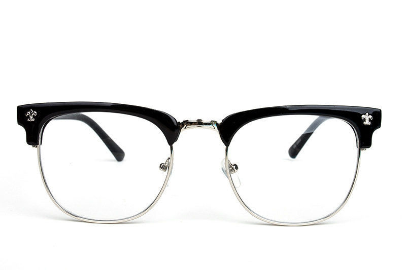 Половина очков мужские ретро-ретро-большие бокалы миопий 