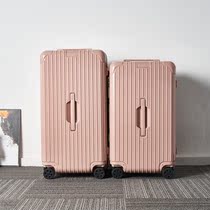 Export Japans super - large capacity luggage 330000 wheel sports version thicker luggage woman 31 inch pull box male