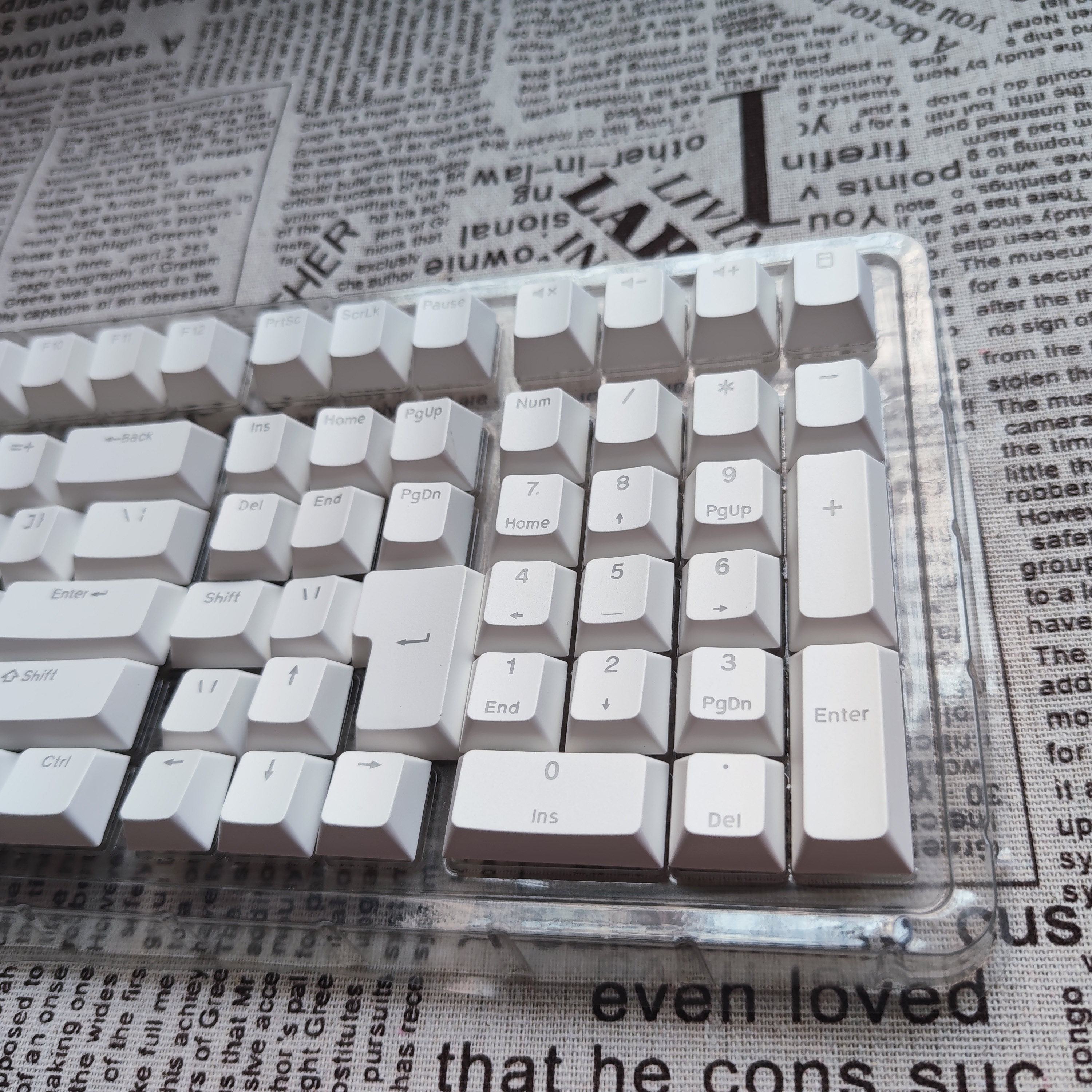 Вал [不是键盘]透光机械键盘替换键帽通用oem原厂高度樱桃mx6.0 8.0 Kbdiy