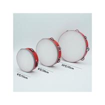 Little Guli performance costume tambourine beat drummer shake tambourine large and small tambourine performance tambourine sheepskin red tambourine