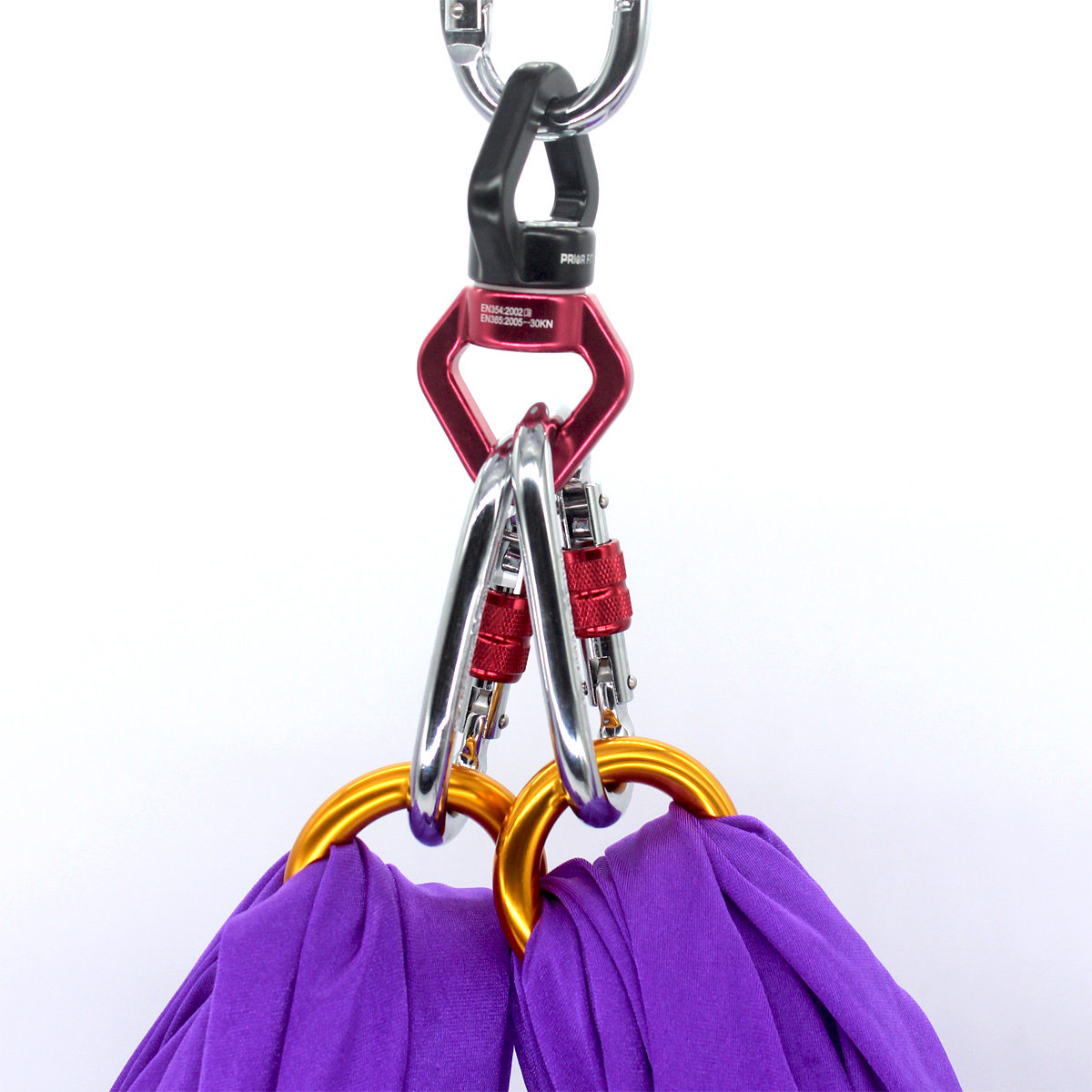 Taiwan Produce 2nd Class Rotatable Aerial Yoga Hammock Standard Accessories 360 Rotation Yoga Accessories