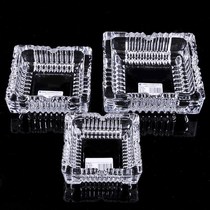 (Buy one get one free)Broken package claim Crystal glass ashtray Household living room large thickened drop ashtray
