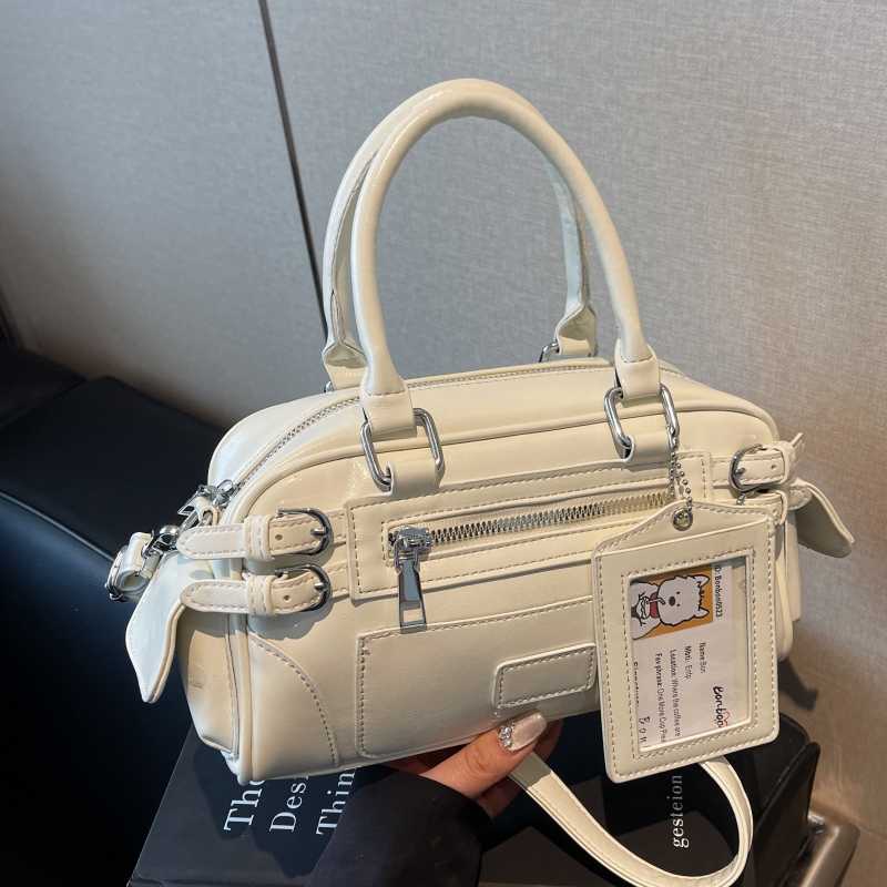 Fashionable Commuter Boston Handbag for Women 2025 New Summer Trendy Versatile Crossbody Bag Super Popular Small Tote Bag