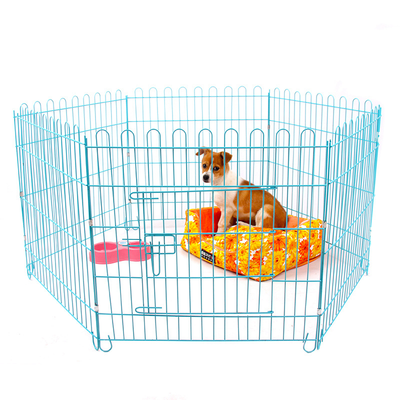 Pet Put Wind Fence Teddy Dogs Indoor Anti-Barrier Grid Release Dog Circle Kitty Cage Plus Coarse Anti-Jailbreak Small 