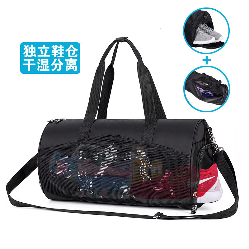 Swimming bag dry and wet separation sports fitness waterproof backpack swimming equipment swimsuit storage bag