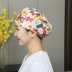 Mũ phòng mổ nữ cotton nguyên chất mũ y tế bác sĩ y tá mũ miệng nha khoa y tế mũ làm việc điều chỉnh khóa nắp tròn mũ trùm y tế mũ chụp tóc y tế 