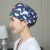 Mũ phòng mổ nữ cotton nguyên chất mũ y tế bác sĩ y tá mũ miệng nha khoa y tế mũ làm việc điều chỉnh khóa nắp tròn mũ trùm y tế mũ chụp tóc y tế 