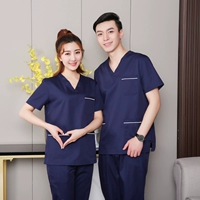 Тибетский синий и белый костюм