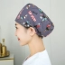 Mũ phòng mổ nữ cotton nguyên chất mũ y tế bác sĩ y tá mũ miệng nha khoa y tế mũ làm việc điều chỉnh khóa nắp tròn mũ trùm y tế mũ chụp tóc y tế 