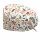 Mũ phòng mổ nữ cotton nguyên chất mũ y tế bác sĩ y tá mũ miệng nha khoa y tế mũ làm việc điều chỉnh khóa nắp tròn mũ trùm y tế mũ chụp tóc y tế
