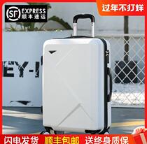 Luggage Strong and durable large capacity silent shockproof universal wheel female net red ins trend mens trolley case
