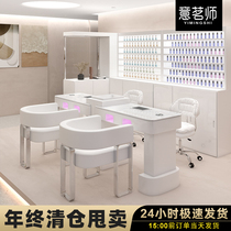 The new M1 cream Wind Beauty A table and chairs suit with the second generation High power vacuum cleaner red light baking lamp